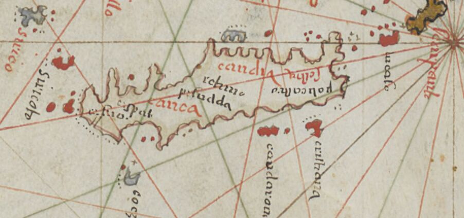 1635 Atlas nautique de la Mer Méditerranée, de la Mer Noire et de l'Océan Atlantique nord-est : Oliva, Salvatore. Auteur présumé du texte3.jpg